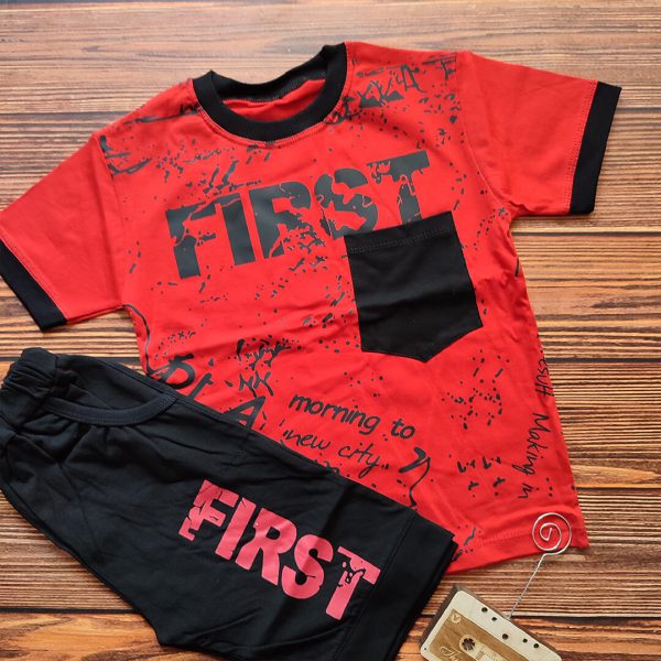 تیشرت شلوارک FIRST