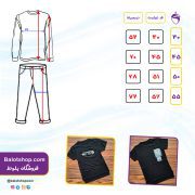 تیشرت تک مشکی ساده