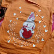 تیشرت شلوارک خرگوش و قلب