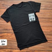 تیشرت تک مشکی ساده