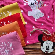 تیشرت شلوار خرگوش و گل