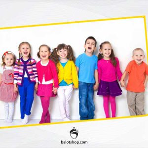 بهترین رنگ لباس برای کودکان