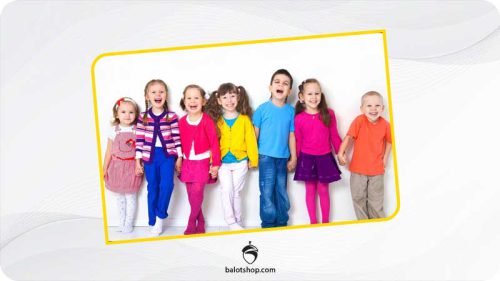 بهترین رنگ لباس برای کودکان