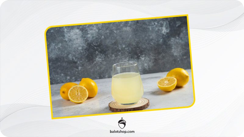 Lemon juice the best acid cleaner for stains