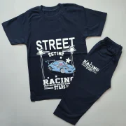 تیشرت شلوارک Car Street - Image 3