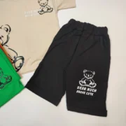 تیشرت شلوارک دخترانه پسرانه MUCH - Image 4