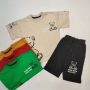 تیشرت شلوارک دخترانه پسرانه MUCH