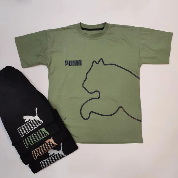 تیشرت شلوارک دخترانه پسرانه puma