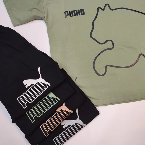 تیشرت شلوارک دخترانه پسرانه puma - Image 2