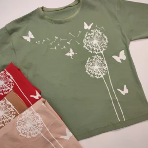 تیشرت تک دخترانه Tall flower