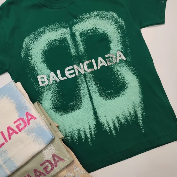 تیشرت تک دخترانه و پسرانه Balenciaga BB - Image 7