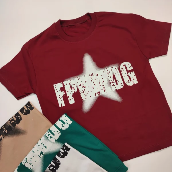 تیشرت تک دخترانه و پسرانه FPKIDG - Image 5