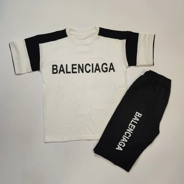 تیشرت شلوارک دخترانه پسرانه BLNCG - Image 4