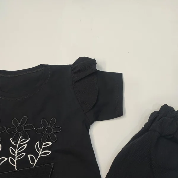 شلوار مشکی دخترانه 3Flower 4