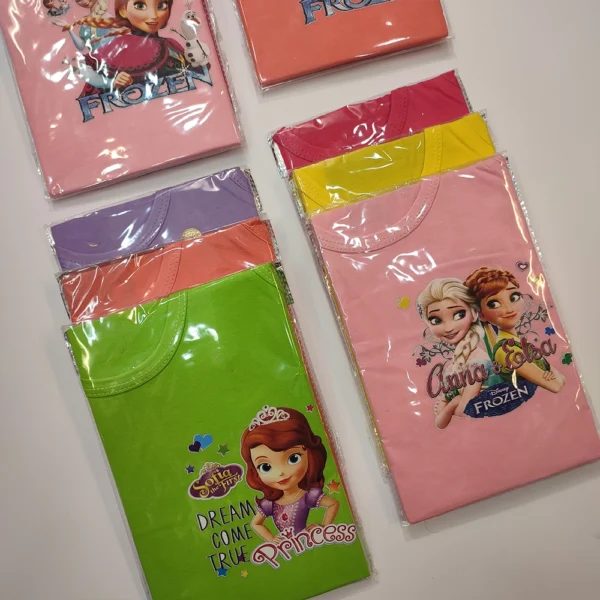 زیر پوش رکابی تک دخترانه Plain color - Image 10