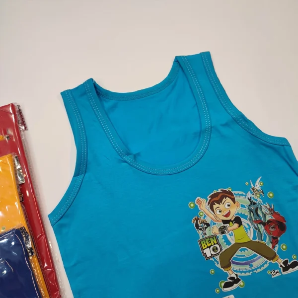 زیر پوش رکابی تک پسرانه Plain color - Image 5
