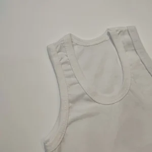 زیر پوش رکابی سفید ساده