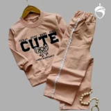 بلوز شلوار دخترانه طرح CUTE - Image 4